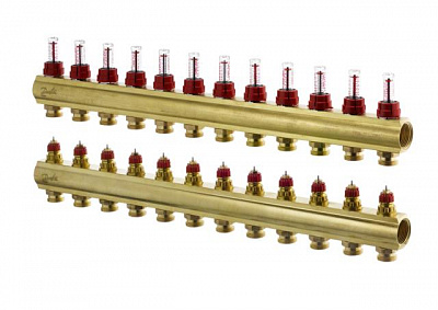 088U0532 Распределительный коллектор типа Danfoss FHF-12F